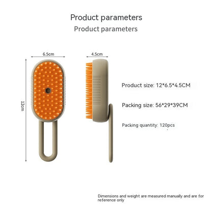 3-in-1 Pet Grooming Brush & Massager
