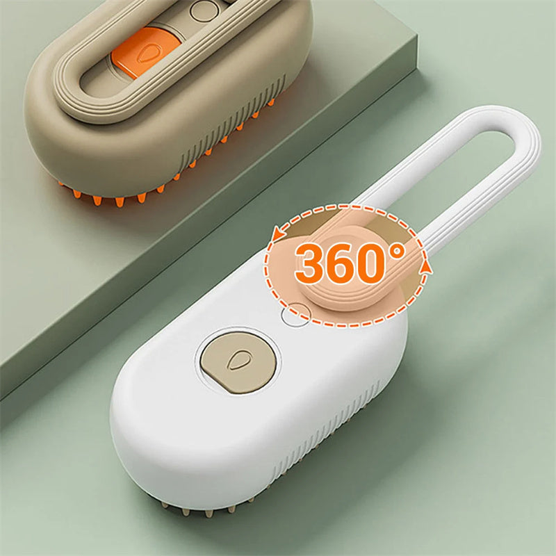 3-in-1 Pet Grooming Brush & Massager