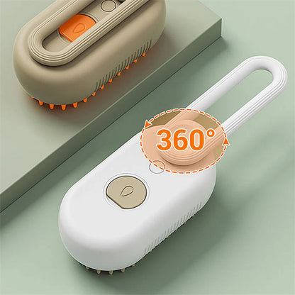 3-in-1 Pet Grooming Brush & Massager