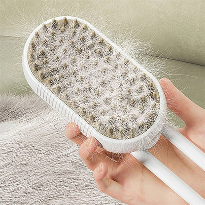 3-in-1 Pet Grooming Brush & Massager
